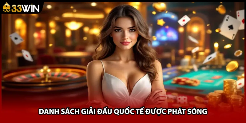 Danh sách giải pháp quốc tế đã được phát sóng