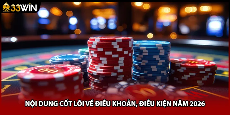 Nội dung cốt lõi về điều khoản, điều kiện năm 2026