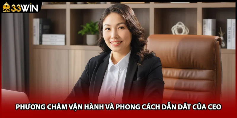 Phương châm vận hành và phong cách dẫn dắt của CEO